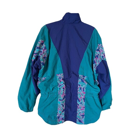 Nike Vintage 80's Jogger Leisure Track Windbreaker, Colorblock Women's SZ Medium - Picture 2 of 13